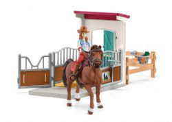 SCHLEICH - HORSE CLUB BOX POUR CHEVAUX AVEC HANNAH & CAYENNE #42710 *EXCLUSIF À CHICOUTIMI*